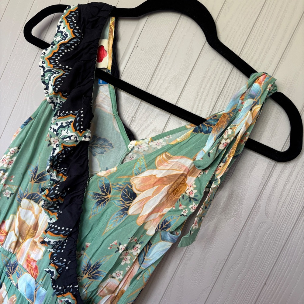 Anthropology Farm Rio Floral Print Monica Wrap Dress size XS - Picture 7 of 16